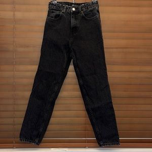 Zara high waisted mom jeans